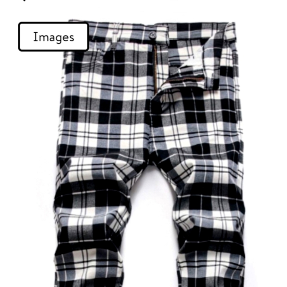 Mens pants new with stretch material